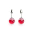 Lune de sang | Argent sterling .925 | Boucles d'Oreilles Verre Galaxie